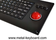 F-N numerische industrielle Harz-Rollkugel-Metallplatte der Silikon-Tastatur-IP65