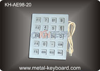 20 Schlüssel-Edelstahl-industrielle Tastatur mit USB oder Schnittstelle PS/2