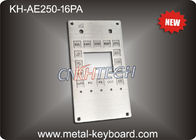 Des Edelstahl-IP65 kundengerechte industrielle Schlüssel Tastatur-Edelstahl-Kiosk-der Tastatur-16
