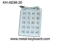 Industrielle Kiosk-Tastatur des Metallip65 mit 20 Schlüsseln, USB-Port-Sicherheitstastaturen