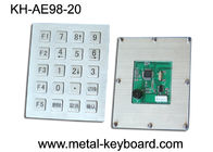 20 Schlüssel-Edelstahl-industrielle Tastatur mit USB oder Schnittstelle PS/2
