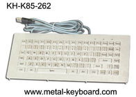 Metallischer Edelstahl ruggedized Tastatur industrieller Vandale beständig