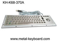 Edelstahl-industrielle Tastatur mit der Rollkugel/IP65 wasserdicht