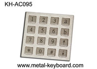 Schroffe Edelstahl-Tastatur-Plattenberg Tastatur mit 16 Schlüsseln