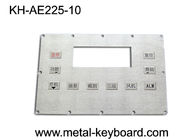 Custom Edelstahl-Panel Montage Tastatur Kiosk mit 10 Tasten für raue Umgebung