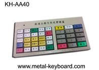 IP65 imprägniern Edelstahl-Tastatur mit 40 Schlüsseln für Landstraßengebühr Kiosk-Maschine
