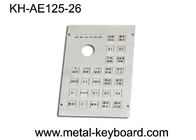 26 Schlüssel fertigten Plan-industrielle Metalltastatur mit Funktionstasten besonders an