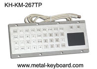 Kundenspezifische Bergwerk-Vandalenbeweis Metallplatten-Berg-Tastatur mit Berührungsflächen-Maus
