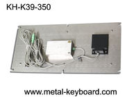 Anti- Vandale industrielle Metallkiosk-Tastatur mit Laser-Rollkugel, staubdichte Tastatur