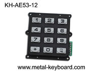 Anti- Vandale Metallnumerische Tastatur IP 65, 12 knöpfen Eintritts-Tastatur numerisch