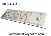 Anti- ätzende Zugangs-Kioskrollkugeltastatur, Metalltastatur mit Rollkugel 38MM