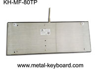 des Wasser-30mA beständige Schlüssel Edelstahl-der Tastatur-43 mit Berührungsflächen-Maus