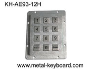 Rückseite angebrachte industrielle Oberflächenschlüssel Brused Tastatur-12, eine Jahr-Garantie