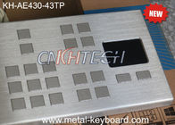 Vandalen-beständige industrielle Tastatur mit Berührungsfläche/großer Schlüssel Platten-Berg-Tastatur-Präzision