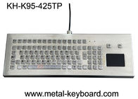 Metallcomputer-Tastatur-Edelstahl-Kiosk-Berührungsfläche der Schnittstellen-USB/PS2 verfügbar