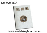 USB-Port Siegelstaub-Beweis-industrielle Rollkugel-Maus, Edelstahl-Rollkugel-Zeigegerät