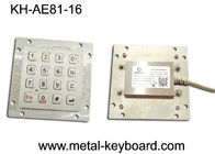 Anti- Vandale Metallkiosk-Tastatur IP65, wetterfeste Tastatur mit 16 Schlüsseln