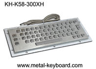 IP65 Platte angebrachte Schlüssel der Tastatur-58 dauerhaft für Kiosk CNC-Karten-Automaten