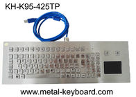 Tischplatten-Tastatur PS/2 USB Edelstahl-IP65