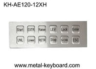 Edelstahl-Tastatur der Matrix-Schnittstellen-12 der Schlüssel-2X6