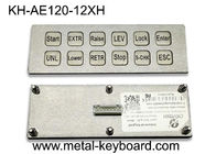 Edelstahl-Tastatur der Matrix-Schnittstellen-12 der Schlüssel-2X6