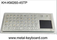 Wasserdichte Tastatur SUS304 81x81mm mit Berührungsfläche FCC PS2