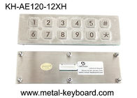 Kundengebundene Metalltastatur FCC-Edelstahl-12 Schlüssel im Matrix-Ertrag