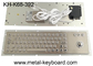Metal Panel Mount Industrial Computer Keyboard Laser Trackball Mouse Type