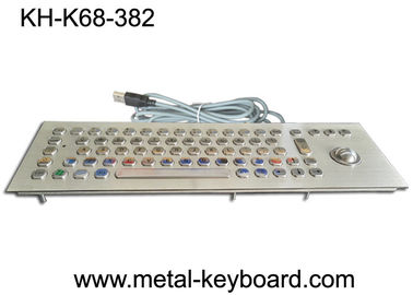70 Schlüssel-industrielle Tastatur mit Rollkugel, schroffe Platten-Berg-Tastatur