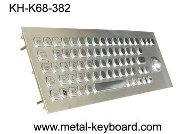 Platten-Berg-Metallindustrielle PC Tastatur mit wasserdichter Rollkugel