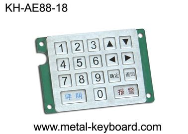 Kundengebundene Tastatur-Metallnumerische Tastatur mit schroffem Edelstahl-Material