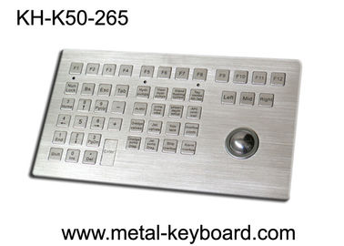 Kundengebundene Platten-Berg-Tastaturen im Metall, Marinetastatur mit Rollkugel Metall