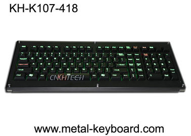 Marine Military Industrial Metal Keyboard 107 Schlüssel mit Cherry Mechanical Switches