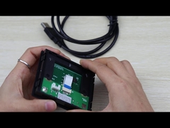 Staubdichte industrielle Mauspad Kunststoffmaterial Schwarz versiegelt