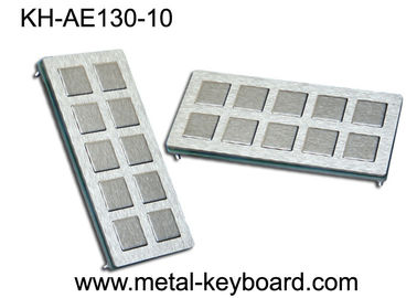 IP65 veranschlagte Edelstahl-Tastatur, kundengerechte SS-Tastatur 10 Supergrößen-Schlüssel