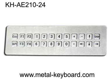IP65 imprägniern besteigbarer Edelstahl-industrielle Tastatur mit 24 Schlüsseln