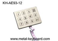 Schlüsselmetallnumerische Tastatur des Edelstahl-12 für das Verkaufen des Kiosks, Zugriffskontrolltastatur
