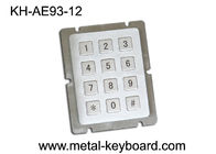 12 Schlüssel-Punktematrix-dynamische Metalltastatur-Zugriffskontrolle 4 x 3