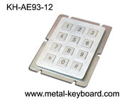 Wasserdichte industrielle Tastatur mit Normal 12 Schlüssel entwerfen Version