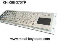 Industrielle PC-Tastatur des Edelstahl-Plattenbergs mit Berührungsfläche