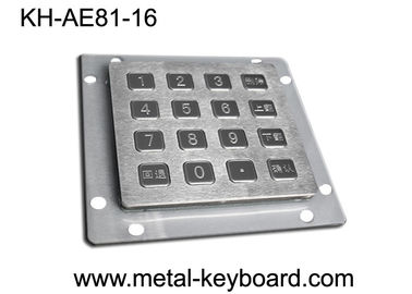 16 Matrix-Metallnumerische Tastatur-Rückseiten-Montage-Lösung Schlüssel Usb Ps2