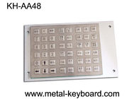 Anti- Vandale Metalledelstahl-Tastatur für Aufladungskiosk mit 48 Schlüsseln