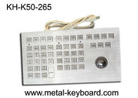Industrielle Tastatur der wasserdichten Raten-IP65 mit Rollkugel-schroffer Metallrollkugel