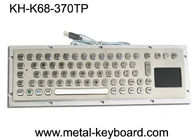 Der 70 Schlüssel-bürstete industrielle Computer-Tastatur SUS304 mit Berührungsfläche