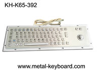 Wasserdichter industrieller PC IP65 Tastatur-Edelstahl 65 Schlüssel mit Rollkugel
