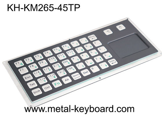 Platten-Berg-Metalltastatur PS/2 45keys 5VDC mit Berührungsfläche