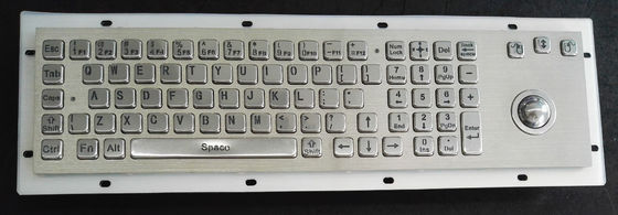 80 bewertetes Metallindustrielle Tastatur der Schlüssel-IP65 mit Rollkugel-Maus und numerischer Tastatur