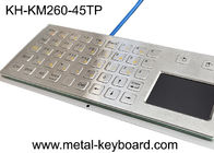 Wasserdichte Tastatur SUS304 81x81mm mit Berührungsfläche FCC PS2