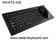 Ergonomische industrielle Tastatur Lasers 5VDC mit Rollkugel FCC USB