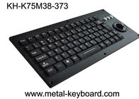 Schlüssel-industrielles Silikon-Tastatur-Silikon USBs PS2 Metall75 mit Rollkugel